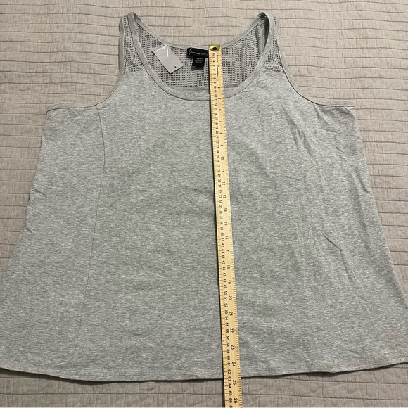 Lane Bryant Solid Grey Tank Top Size 26/28 - Picture 6 of 7
